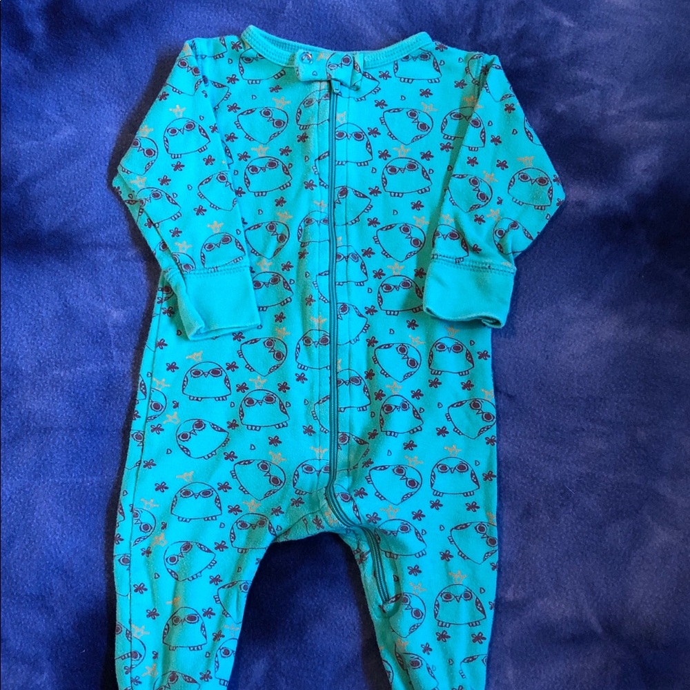 5/$25 Sweet Peanut Hoot Owl Play Suit  / Pajamas